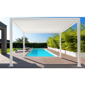 Kerti pergola MIRADOR 111 Clasic 3 x 4m Fehér